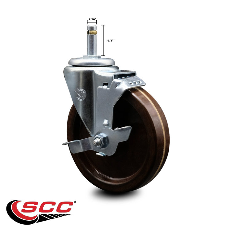 Service Caster Grip Ring Stem Caster Wayfair